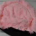 Pink Fluffy Bean Bag Chair Covers (No Filler), Comfy Plush Pink Bean Bag Chair Cover for Bedroom, Stuffed Animal Storage (Large(38"x38"x40"))