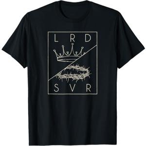 Vintage Retro Jesus Christian Lord & Savior graphic T-Shirt, XL