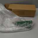 Enhon Advent Candle Countdown Calendar, 10 Inch Tree Shaped Taper Candles, Unscented Beeswax Christmas Countdown Candles for Holiday Decor, Church, Party, or Xmas Gifts