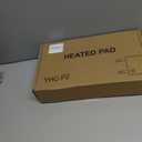 Heating Pad for Pain & Cramps Relief, Gifts for Mom,12"x24" Cordless Electric Heat Pad with Adjustable Straps, 15000mAh Battery Powered, 3 Heat Levels, Auto Shut Off, for Back, Shoulder, Leg