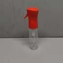 Hula Home Spray Bottle for Hair (10.1oz/ 300ml) - Continuous Ultra Fine Mist Sprayer for Hairstyling, Cleaning, Salons, Plants, Essential Oil & More - Red/ Clear