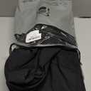 Womens Winter Long Puffer Coat Thicken Ladies Quilted Jacket Puffy Padded Zip Hood Parka Side Zipper Trendy 2026 (Small, Black)