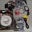 Dreamcolor Acrylic Interior Car LED Strip Light with Wireless APP, RGB 22 in 1 with 175 inches 593 LEDs Fiber Optic Ambient Lighting Kits, 16 Million Colors Sound Active Function Car Neon Lights