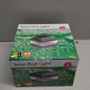 Solar Post Cap Lights Outdoor LED Lighting Deck Fence Two Modes Warm White 6x6 Wooden Brushed Copper 