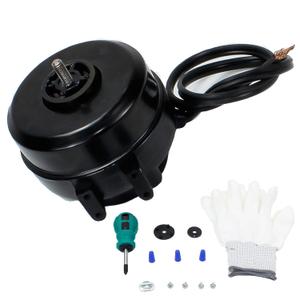 WR60X187 215501800 215501901 Refrigerator Condenser Fan Motor Upgraded Aluminum Casing OEM Components