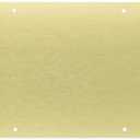 National Hardware N270-351 Door Kick Plate Brushed Gold 6 in x 30 in Surface Mount Protection for Exterior and Interior Doors DIY Installation Hardware Included