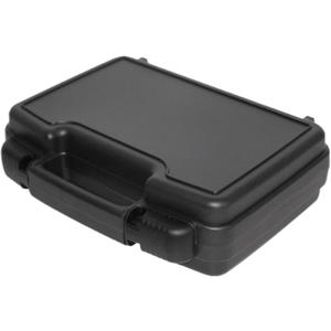 Plastic Tool Box, 10.2x7.1x3 Inch Small Drop-Resistant Case with Foam, Portable Hard Tool Box with Handle & Buckle