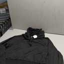 Womens Hoodies - Crop Pullover Sweatshirt (Size L)