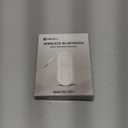 Upgraded Bluetooth 5.4 Transmitter Receiver, Airplane Bluetooth Adapter with Qualcomm aptX Adaptive, Supports 2 AirPods/Headphones, Wireless Audio Transmitter for TV, Travel, Car & Gym, Cable Storage (White)