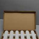 4 pcs White Plastic Picket Fence, Christmas Xmas Tree Wedding Party Decoration, Miniature Home Garden Border Grass Lawn Edge Fence (One Pack is 6.5 FT in Total)