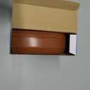 Floor Cord Cover 4FT, Walnut Wood Cord Hider Floor, Soft PVC Cord Protector Floor, Hide Extension Floor Wire Covers for Cords, Organizer Wires Floor Cable Cover, Cable Cavity: 0.47" (W) x 0.24" (H)