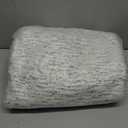 Subrtex Mattress Topper Cover King Size 4 Inch (Only Cover) Mattress Topper Protector Bedding Removable Encasement with Zipper Closure
