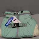 Fullbody Dog Coat Warm Fleece Dog Jacket,4-Legged Reflective Dogs Vest Turtleneck Cold Weather Coat, Waterproof Windproof Puppy Puffer Onesie (Small, green)