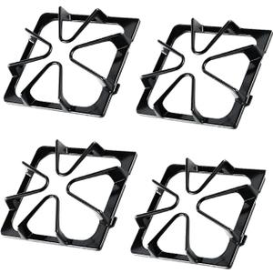 W10447925 Stove Grates Replacement Parts for Whirlpool Surface Burner Grates 8.3‘’ x 9'' Whirlpool Gas Stove Range Grates Kenmore Maytag Amana Inglis Kirkland Stove Top Cast Iron Oven Grates 4 Pcs