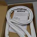 Upgraded W10830189 Refrigerator Door Gasket Replacement Compatible with Whirlpool Ken-more Refrigerator W10137006, W10163894 Refrigerator Fresh Food Door Gasket Seal for Kitchen-Aid Fridge Seal Part