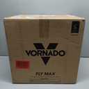 Vornado FLY MAX High Velocity Fitness Floor Fan, Omnidirectional Remote with Equipment Straps, 4 Speed Settings, Adjustable Tilt, Whole Room Circulation, Powerful Fan for Training Sessions, Black