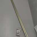 3/4" Singles Curtain Rod Set with Round Finials，Adjustable 66 to 120 inch，Heavy Duty Curtain Rods for Windows，Nickel
