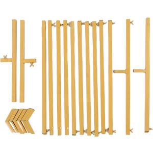 Fdit Wedding Arch Stand, Wide Hexagonal Metal Wedding Frame Balloon Flower Arch Backdrop Stand for Ceremony Indoor Outdoor