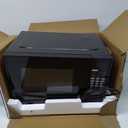 Emerson MW9255B Countertop Microwave Oven, 6 Pre-Programmed Settings, Removable Glass Turntable and Child Safety Lock, 0.9 Cu ft, 900W, Black