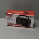 GPX R633B Portable Shortwave AM/FM Clock Radio (Black)