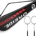 2 Racket Tennis Cover Bag Portable Badminton Racquet Carrying Bag Racquetball Pack Bag Sport Tennis Racket Cover Case Gym Equipment Single Shoulder Bag for Tennis Badminton