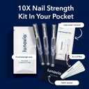 Nail Strengthening Pen - Conditioning Oil Serum with Myristoyl Pentapeptide-17, Jojoba & Squalane - Cuticle Oil Pen for Nail Care & Maintenance - 3 Pack