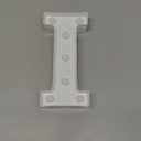 Pooqla LED Marquee Letter Lights Sign, Light Up Alphabet Letter for Home Party Wedding Decoration I