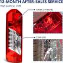 Tail Lights Assembly for 2015-2026 Ford Transit 150 250 350 350HD LH