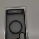 TORRAS Strong Magnetic & Seamless Stand for Samsung Galaxy S25 Ultra Case, Fit for MagSafe, Mil-Grade Drop Protection, Kickstand for Samsung Galaxy S25 Ultra Case, Translucent Back/Black Edge