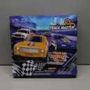 Slot Car Race Track Sets for Boys,Race Car Track with 4 High-Speed Slot Cars,Battery or Electric Car Track,Dual Racing Game Lap Counter Track Sets,Toys Gifts for Boys Girls Ages 4 5 6 7 8-12