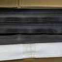 BEAMNOVA 10FT Garage Door Bottom Seal, Upgraded Multi-Layer Rubber Weather Stripping Door Seals with Brush, Wind & Water Block for Home Garage, Warehouse, DIY Homeowners