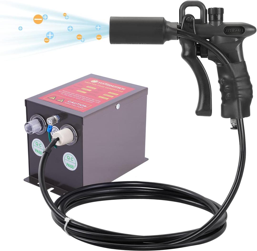 YUCHENGTECH Upgrade Ionizing Air Gun 7KV Anti Static Air Gun Static Eliminator Anti Static Ionizer+ High Voltage Generator (with one air gun)