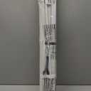 LazBlinds No Tools No Drill 1" Vinyl Mini Blinds, Cordless Blinds for Windows, Light Filtering Horizontal Window Blinds & Shades, 28" W x 64" H, White