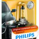 Philips 12972B1 H7 Standard Halogen Replacement Headlight Bulb, 1 Pack (Clear)