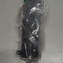 Motoforti 902.5" Turn Down Exhaust Tip T201 Stainless Steel Sandblasting Mandrel Bend Elbow Tube 9"Long Professional Exhaust Tip Black