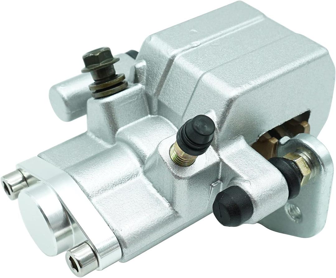 M MATI Rear Brake Caliper & Pads for Yamaha Raptor 700 YFM700 2006-2012 without Parking Brake 1S3-2580V-12-00