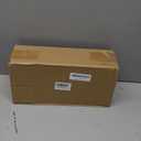 Wood Flatware Organizer, Rustic Utensil & Silverware Holder for Forks, Spoons, Knives, Farmhouse Kitchen Cutlery Caddy Bin Countertop - White