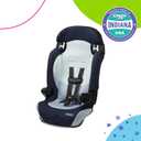 Cosco Kids Finale DX 2-in-1 Booster Car Seat, Forward Facing Toddler Car Seat (40-65 lbs) and Belt Positioning High Back Booster (40-100 lbs), Organic Waves, Manufacturing Date: 2026-04-24