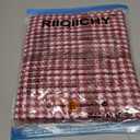 2 x RIIQIICHY Plaid Scarf for Women Fall Winter Pashmina Scarves Wraps for Cold Weather Warm Large (Red)