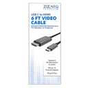 ZGear USB C to HDMI Video Cable, 6ft