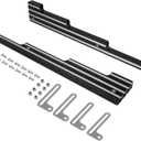 Bevinsee Spark Plug Wire Looms Holders Compatible with Chevrolet SBC BBC 350 396 402 427 454 Engines, Compatible with Ford V8 289 302 351W 390 429 460, Billet Aluminum