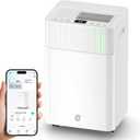 HUMILABS 52 Pints Dehumidifier for Home, 4500 Sq. Ft Dehumidifier for Basement with Drain Hose, Smart APP Control, Ultra Quiet, Auto Defrost and 24HR Timer, for Bedroom, Garage, RV and Large Room