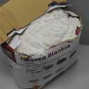 Homemate Electric Heated Blanket Queen Size - 84"x90" Heating Blanket Queen Size Dual Control 1/2/4/6/8 Hours Auto-Off 10 Heat Level Over-Heat Protection Luxury Faux Fur Sherpa ETL Certification (02 - Ivoy White)