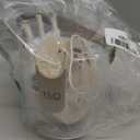 Rechargeable Portable Top Fill Humidifier, Smart Humidifiers for Bedroom, Night Light, 1.4L Cool Mist Humidifier for Office Home Plant Baby, 3-Speed Mist Control, Quiet, Auto Shut-Off (Beige)