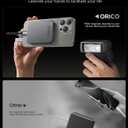 ORICO 2TB Magnetic Portable SSD, Aluminum Alloy, 4K 120 fps ProRes HDR Record and Store, Up to 2000MB/s, External Solid State Drive, Compatible with iPhone 16 Pro Max, Tablet, Computer - K20