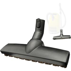 Replacement Vacuum Brush Head with Wheels & Horsehair Bristles Compatible with Miele C1 C2 C3 Vacuum Accessories & Attachments for Carpet, Tile Hard Floors - 1-3/8'' Hardwood Floor Vacuum Attachment