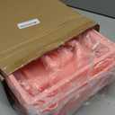 Calmootey 3-Tier Rolling Utility Cart with Drawer,Multifunctional Storage Organizer with Plastic Shelf & Metal Wheel,Storage Cart for Kitchen,Bathroom,Living Room,Office,Pink