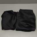 NICETOWN Black Blackout Curtain Blinds - Solid Thermal Insulated Window Treatment Blackout Drapes/Draperies for Bedroom (2 Panels, 42 inches Wide by 63 inches Long, Black)