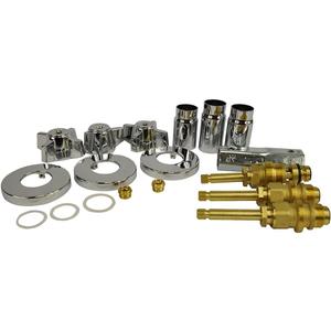 Danco 39621 DANCO Bath Tub and Shower 3-Handle Trim Kit for Sterling, Chrome