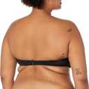 Amazon Essentials Womens Bandeau Swim Top (Medium, Washed Black)